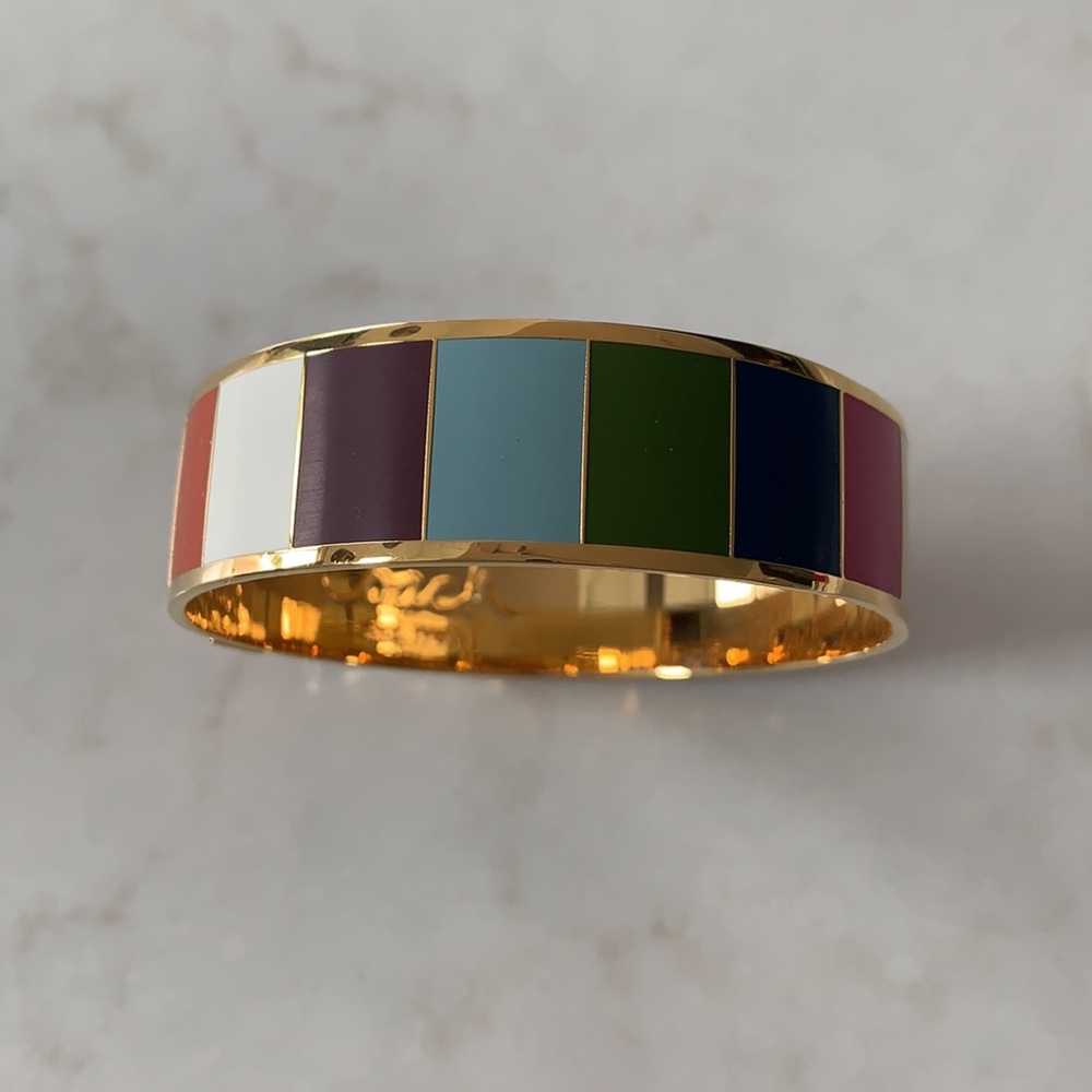 Coach Legacy Enamel Bangle - Picture 6 of 6